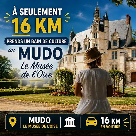 Maison A Colombages 2 - Situe A 15 Min De L'aeroport Paris-beauvais Prázdninový dům
